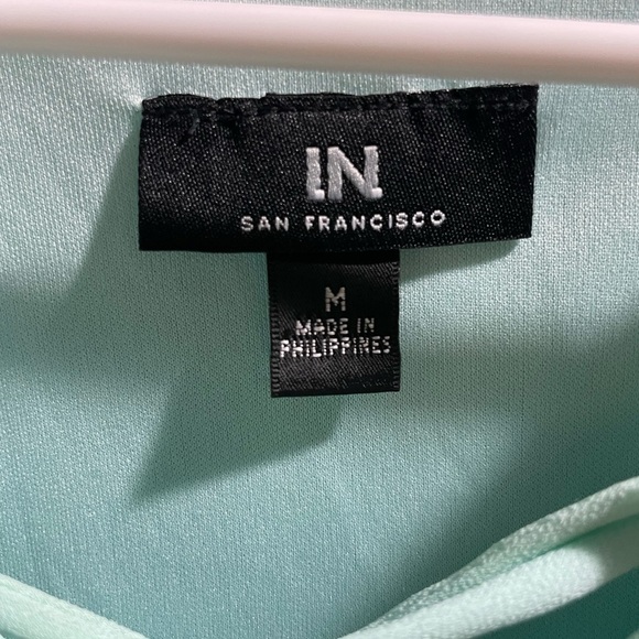 I.N. San Francisco sleeveless ruffle dress size medium - Picture 4 of 6